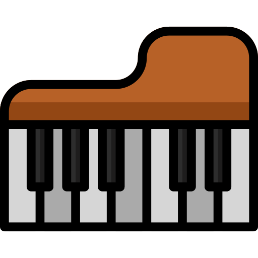 Piano icono gratis