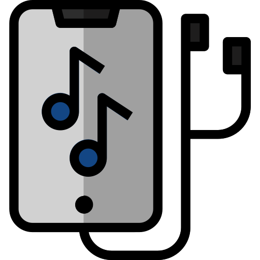 Aplicación de música icono gratis