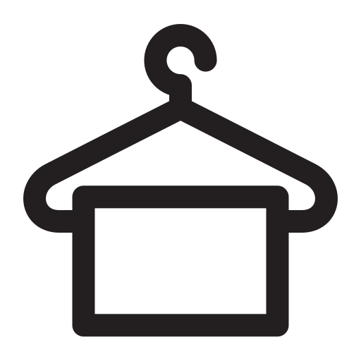 roupas grátis ícone