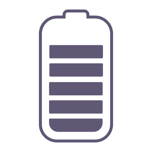 batería cargada icono gratis