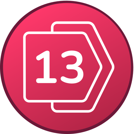 trece icono gratis