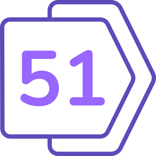 einundfünfzig kostenlos Icon einundfünfzig kostenlos Icon