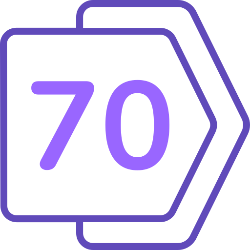 70 бесплатно иконка