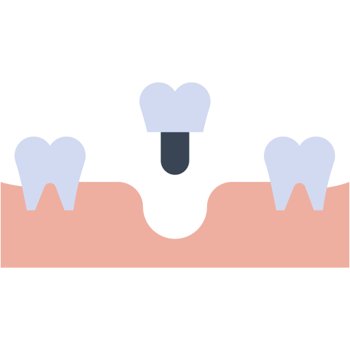 cirugía dental icono gratis