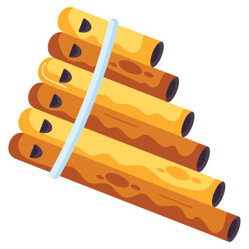 flauta de pan icono gratis