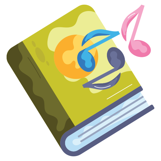 libro de música icono gratis