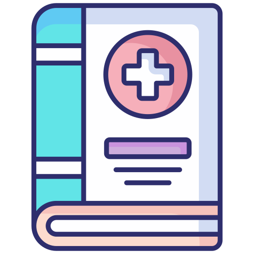 libro medico icono gratis