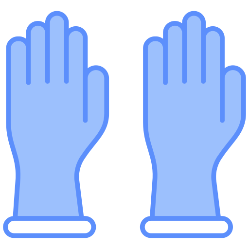 guantes quirurgicos icono gratis