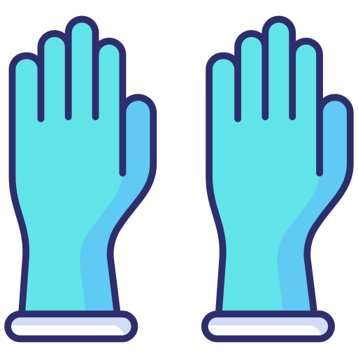 guantes quirurgicos icono gratis