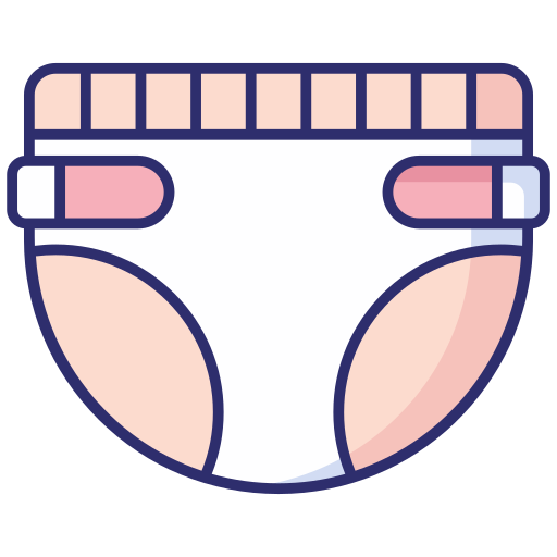 Diaper free icon