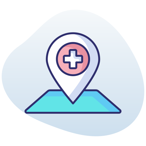 signo de hospital icono gratis