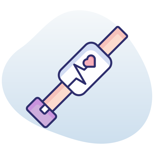 Medical bracelet free icon