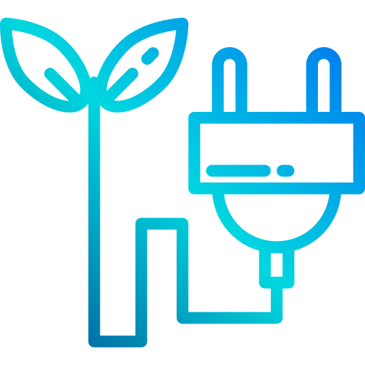 Énergie verte Icône gratuit Énergie verte Icône gratuit