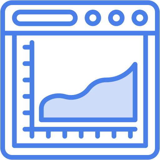 gráfico de dispersión icono gratis