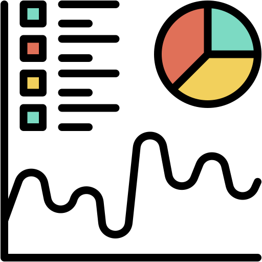 análisis de los datos icono gratis