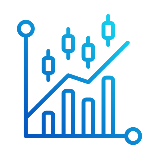 bolsa de valores icono gratis