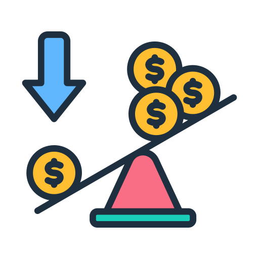 Margin free icon Margin free icon