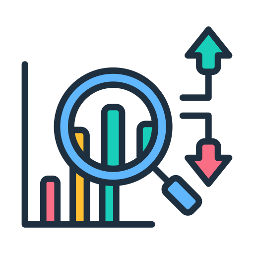 analyse fondamentale Icône gratuit