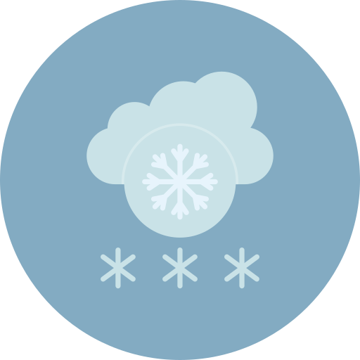 Snow free icon Snow free icon