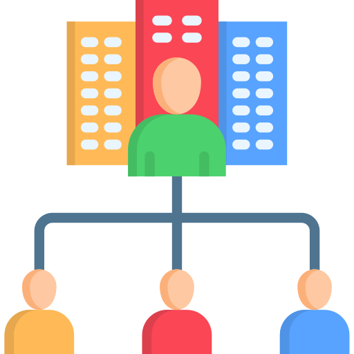 organización icono gratis