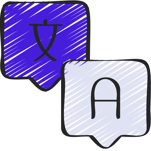 traducción icono gratis