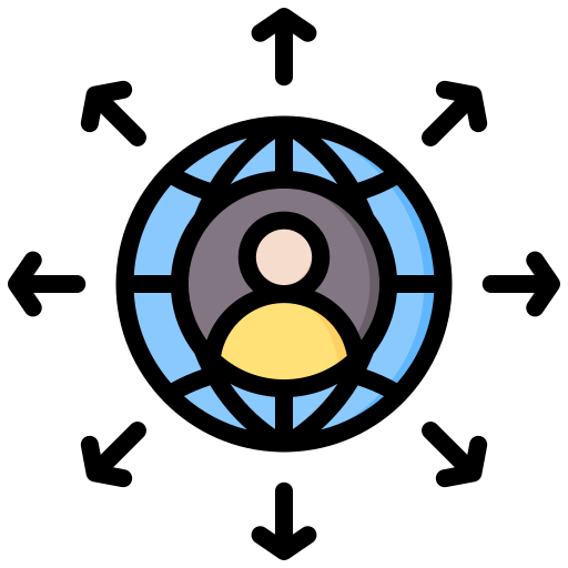 subcontratación icono gratis