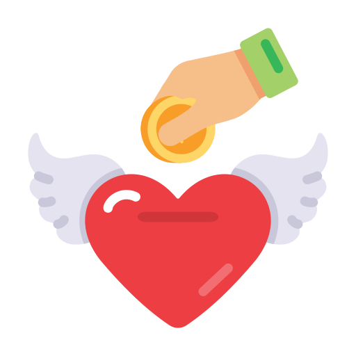 caridad icono gratis