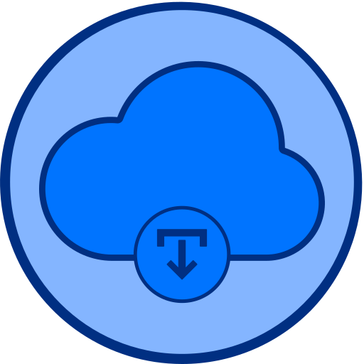 acceso a la nube icono gratis