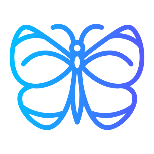 mariposa icono gratis