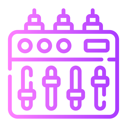 mezclador de sonido icono gratis