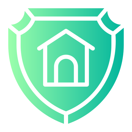 seguro de hogar icono gratis