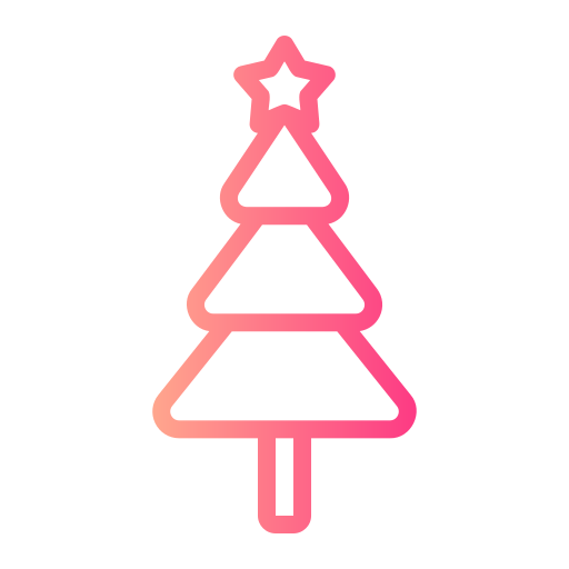 árbol de navidad icono gratis