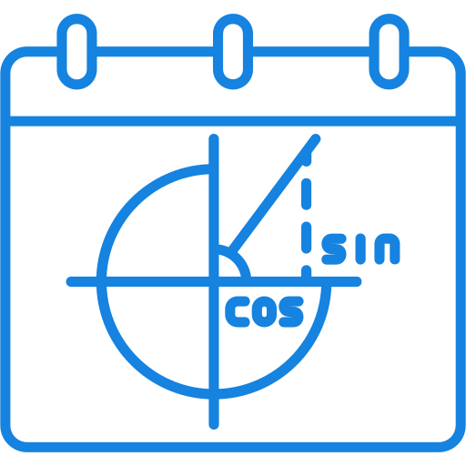 Trigonometry free icon Trigonometry free icon