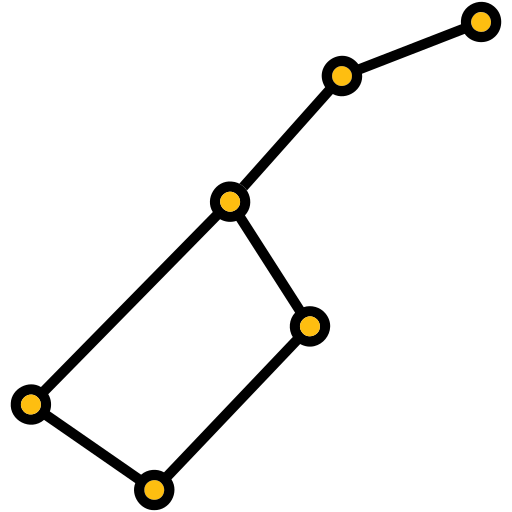 constelaciones icono gratis