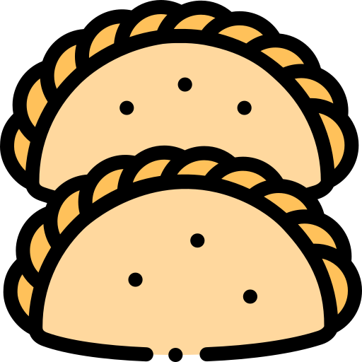 Pastry Detailed Rounded Lineal color icon