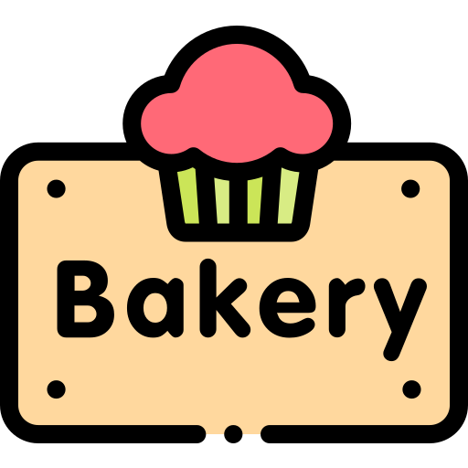 Bakery Detailed Rounded Lineal color icon