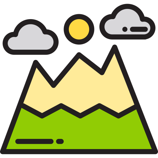 xnimrodx Lineal Color Mountain icon