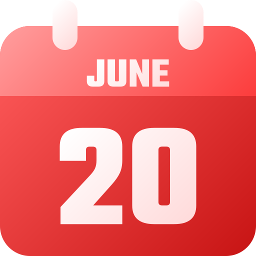 20 de junio icono gratis