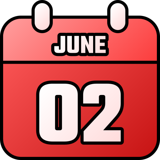 2 de junio icono gratis