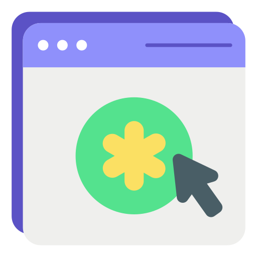 sitio web médico icono gratis