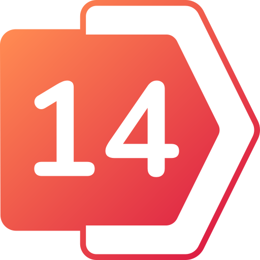 catorce icono gratis