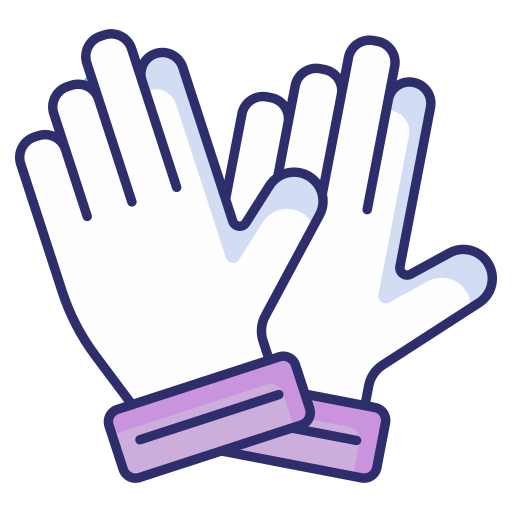 guantes icono gratis