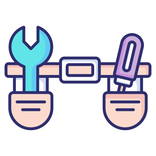 Tool belt free icon