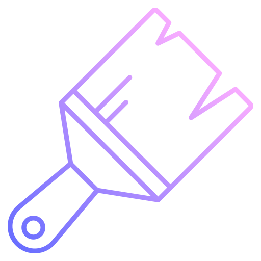 cepillo de pintura icono gratis