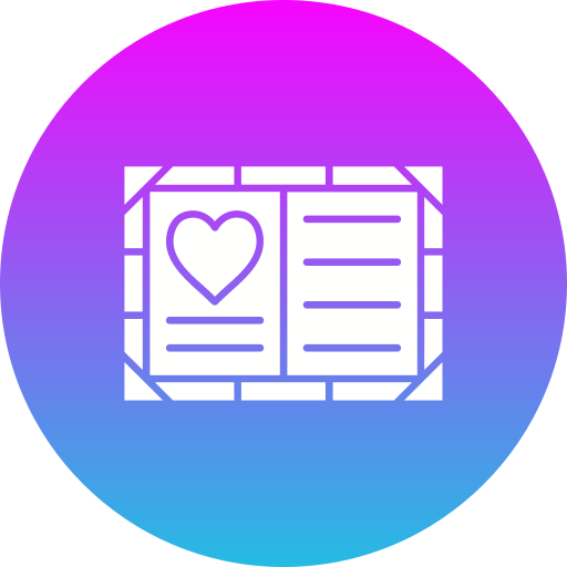 tarjeta postal icono gratis