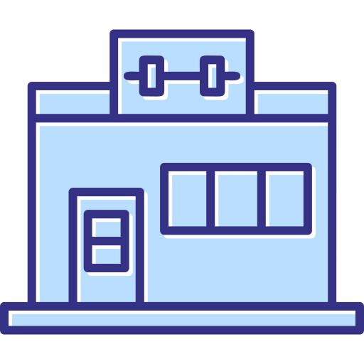 체육관 무료 아이콘