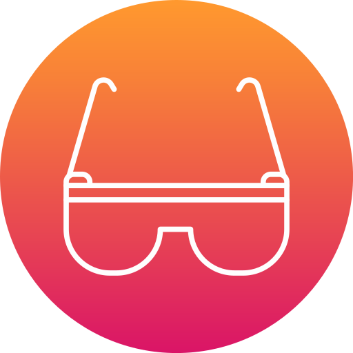 Безопасные очки бесплатно иконка