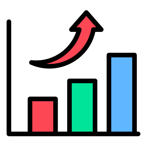 gráfico de datos icono gratis