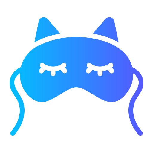 Sleeping mask free icon