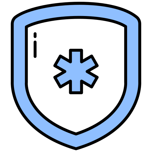 escudo medico icono gratis